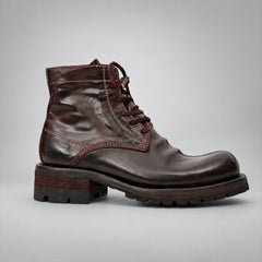 PASCH 262319A Coffee shell cordovan boots, 01-pasch-262319a-side