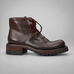 PASCH 262320A Coffee shell cordovan boots, 01-pasch-262320a-side