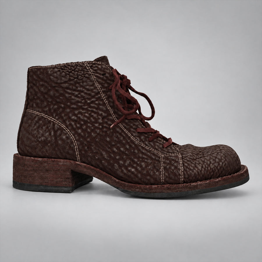 PASCH 262322A Coffee shell cordovan boots, 01-pasch-262322a-side
