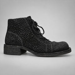 PASCH 262322B Black shell cordovan boots, 01-pasch-262322b-side