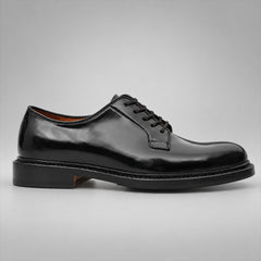 PASCH 267110B Black shell cordovan footwear, side view