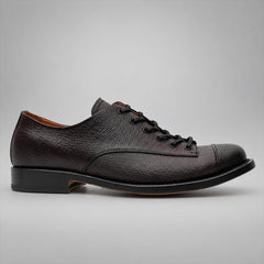 PASCH 267111A Dark Brown shell cordovan footwear, side view
