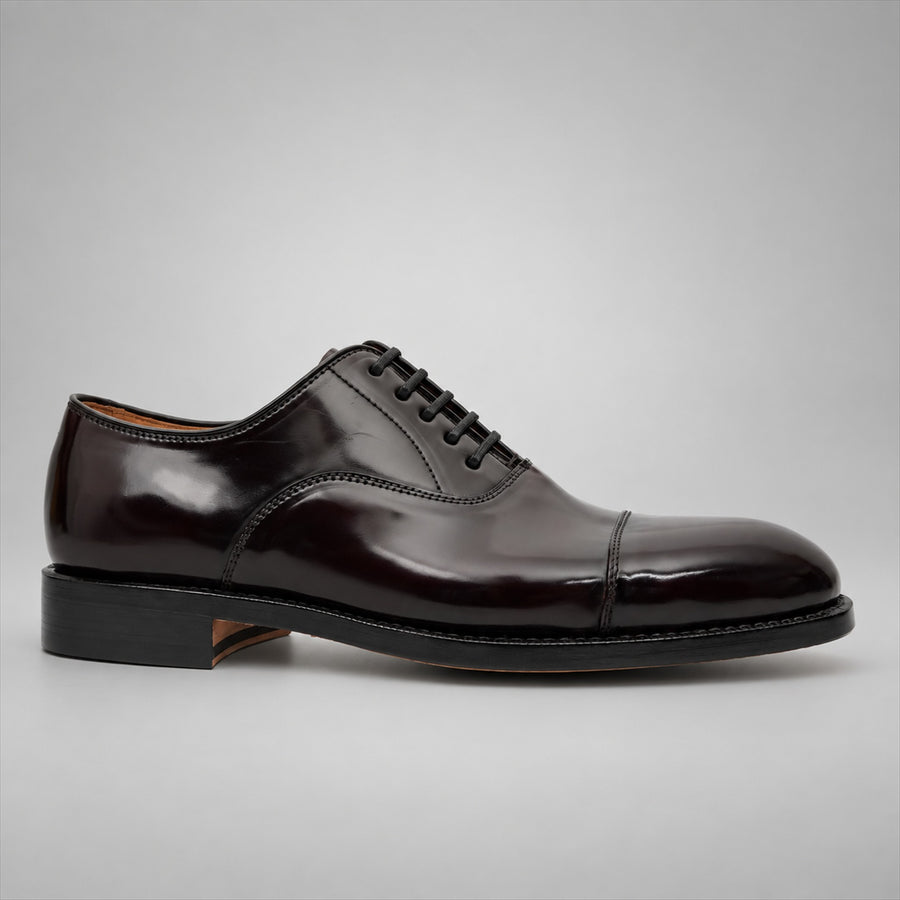 PASCH 267114A Dark Brown shell cordovan footwear, side view