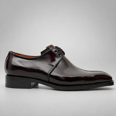 PASCH 267116A Dark Brown shell cordovan footwear, side view