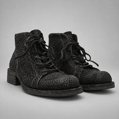 PASCH 262322B Black shell cordovan boots, 03-pasch-262322b-pair