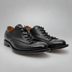 PASCH 267111B Black shell cordovan footwear, pair view