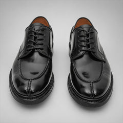 PASCH 267121B Black shell cordovan footwear, front view