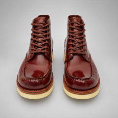 PASCH 267129C Brown shell cordovan footwear, front view