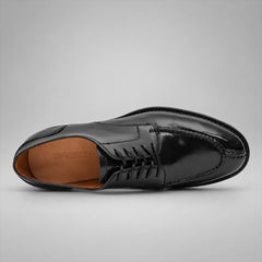 PASCH 267121B Black shell cordovan footwear, top view