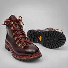 PASCH 267125C Wine Red shell cordovan footwear, outsole view