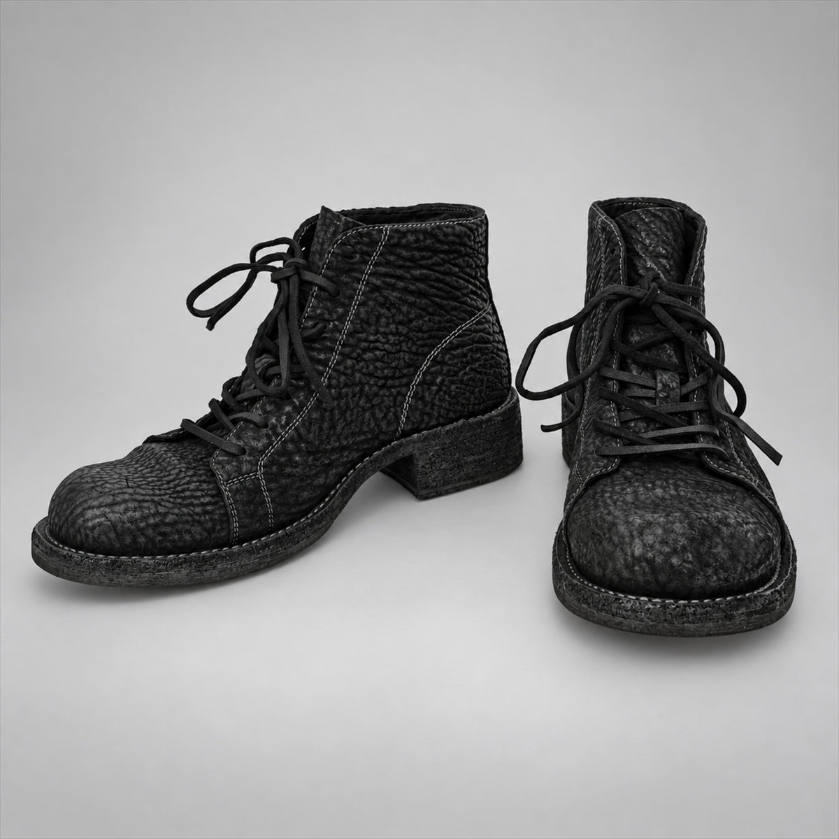 PASCH 262322B Black shell cordovan boots, 07-pasch-262322b-inner-side