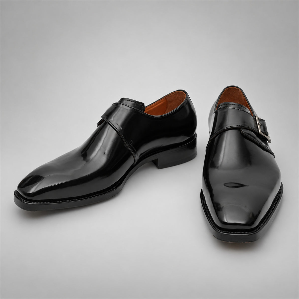 PASCH 267112B Black shell cordovan footwear, pair alternate view