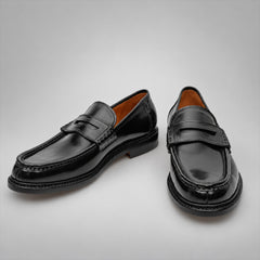 PASCH 267120B Black shell cordovan footwear, pair alternate view