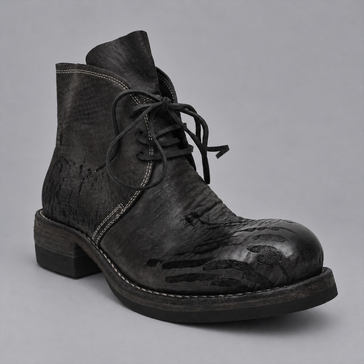 Walker Cap-Toe Service Boot - Dark Slate