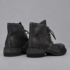 Walker Cap-Toe Service Boot - Dark Slate