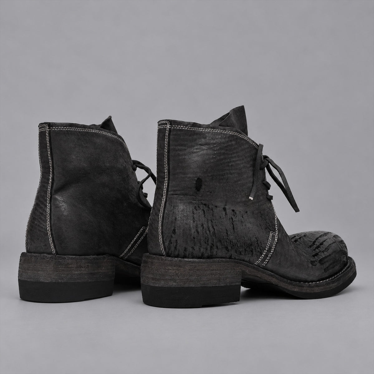 Walker Cap-Toe Service Boot - Dark Slate
