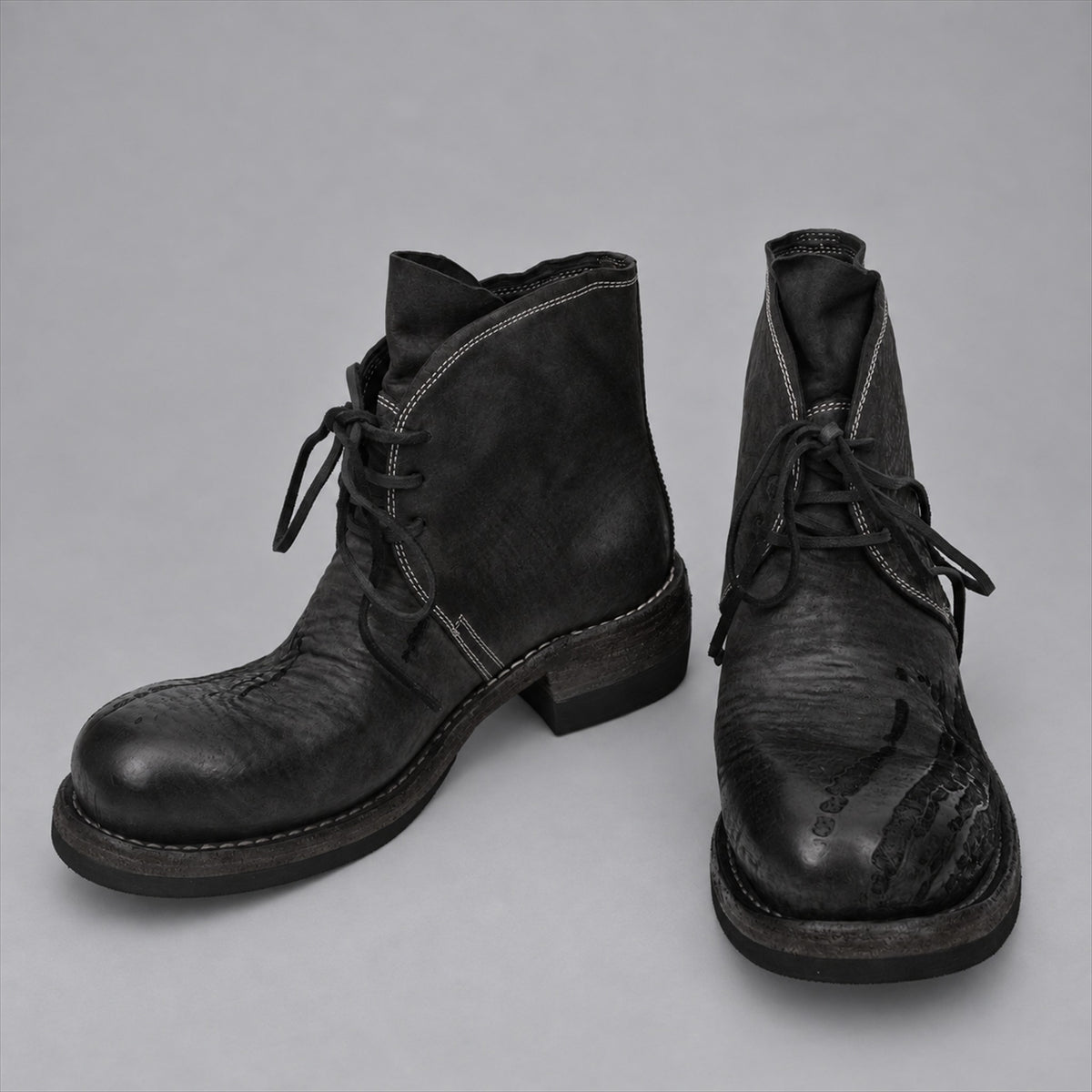 Walker Cap-Toe Service Boot - Dark Slate