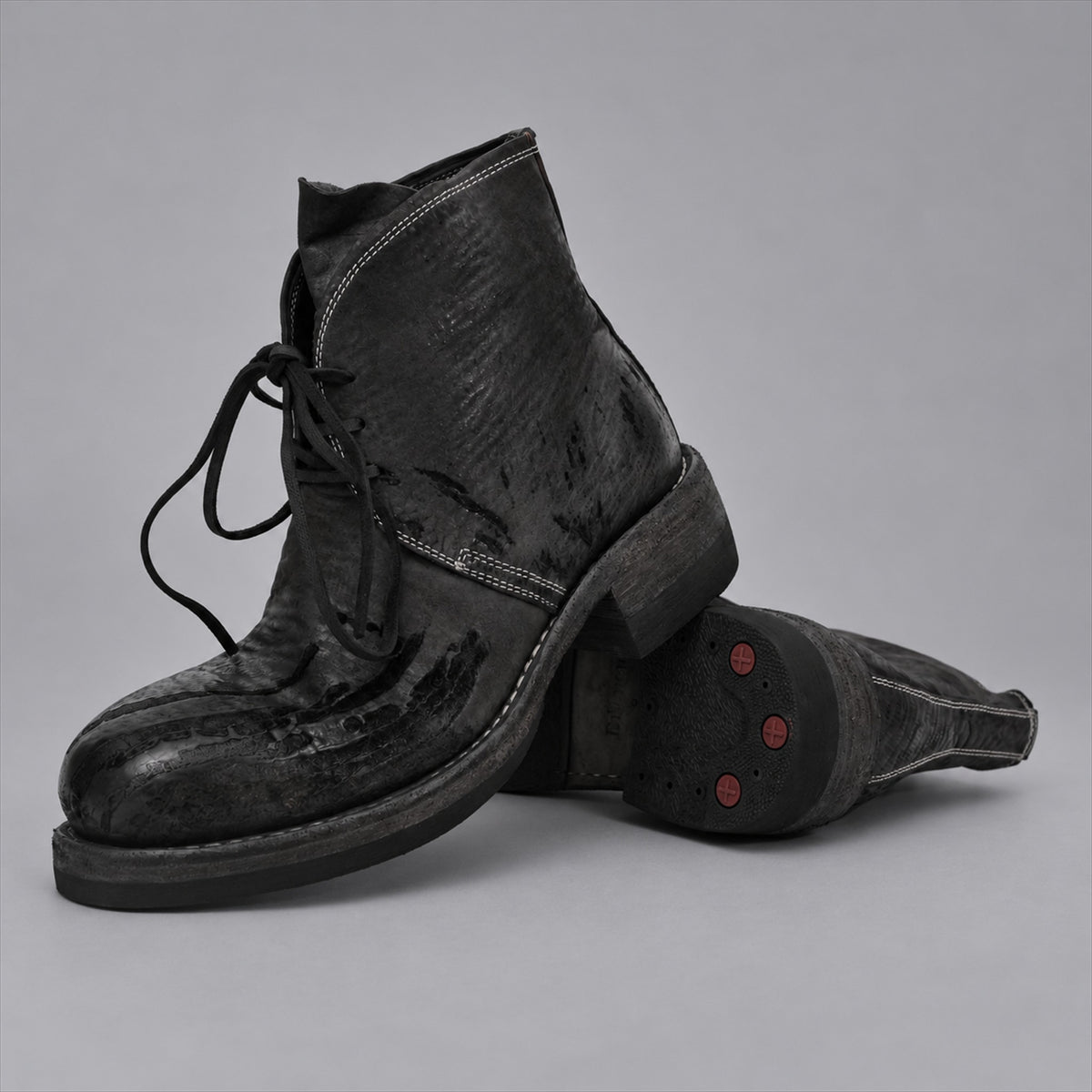 Walker Cap-Toe Service Boot - Dark Slate