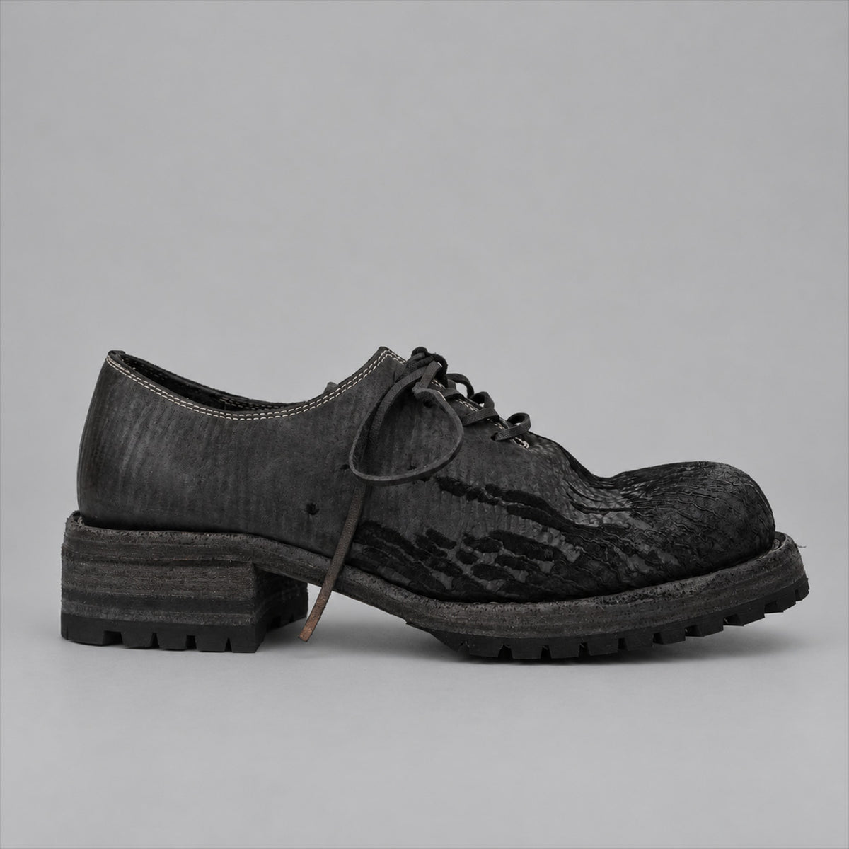 Sawyer Plain-Toe Derby - Dark Slate