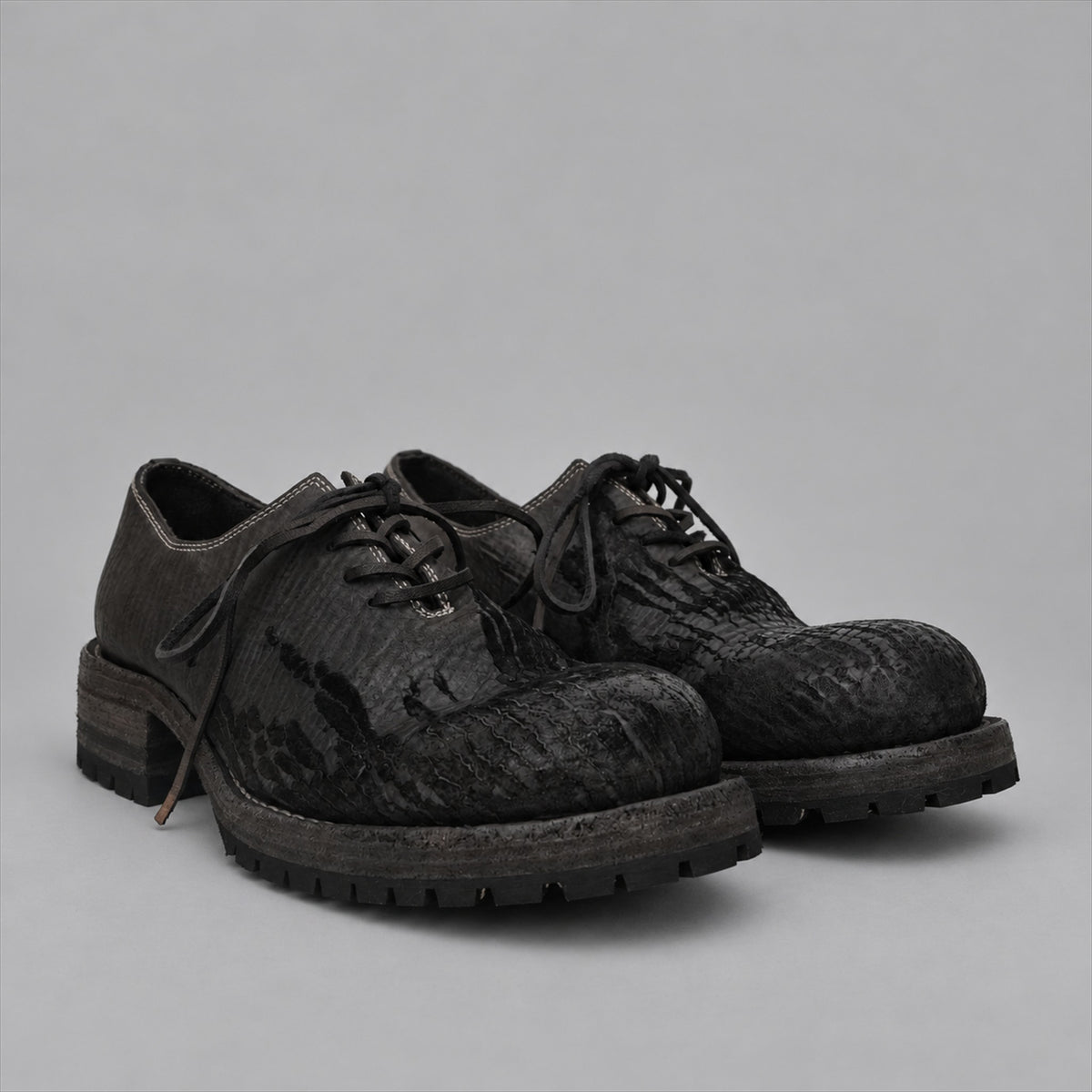 Sawyer Plain-Toe Derby - Dark Slate