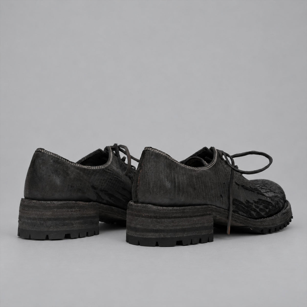 Sawyer Plain-Toe Derby - Dark Slate