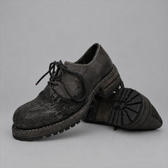 Sawyer Plain-Toe Derby - Dark Slate