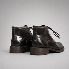 PASCH Stanton Object-Dyed Service Boot in Coffee Brown Shell Cordovan