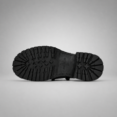 PASCH Hudson Plain-Toe Derby in Black Shell Cordovan