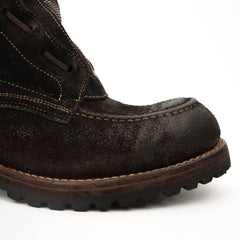 PASCH Ironwood Tall Moc-Toe Boot in Coffee Brown Leather