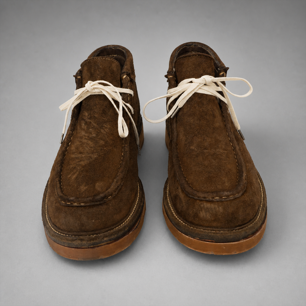 PASCH Millstone Moc-Toe Chukka Boot in Coffee Brown Leather
