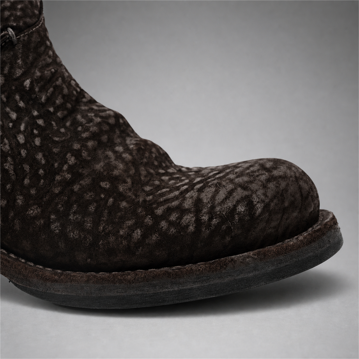 PASCH Foster Side-Zip Boot in Coffee Brown Shell Cordovan