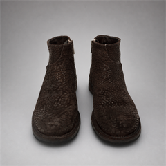 PASCH Foster Side-Zip Boot in Coffee Brown Shell Cordovan