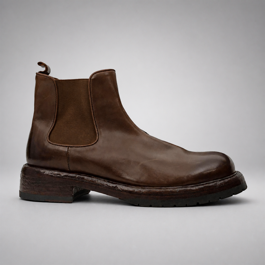 PASCH Camden Chelsea boot in coffee brown leather