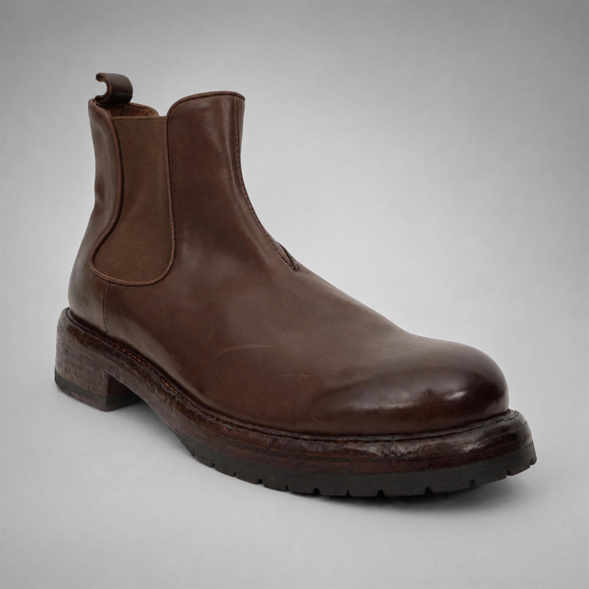 PASCH Camden Chelsea boot in coffee brown leather