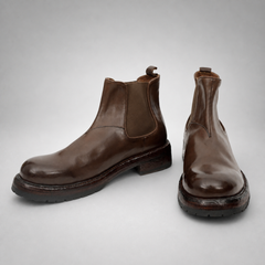 PASCH Camden Chelsea boot in coffee brown leather
