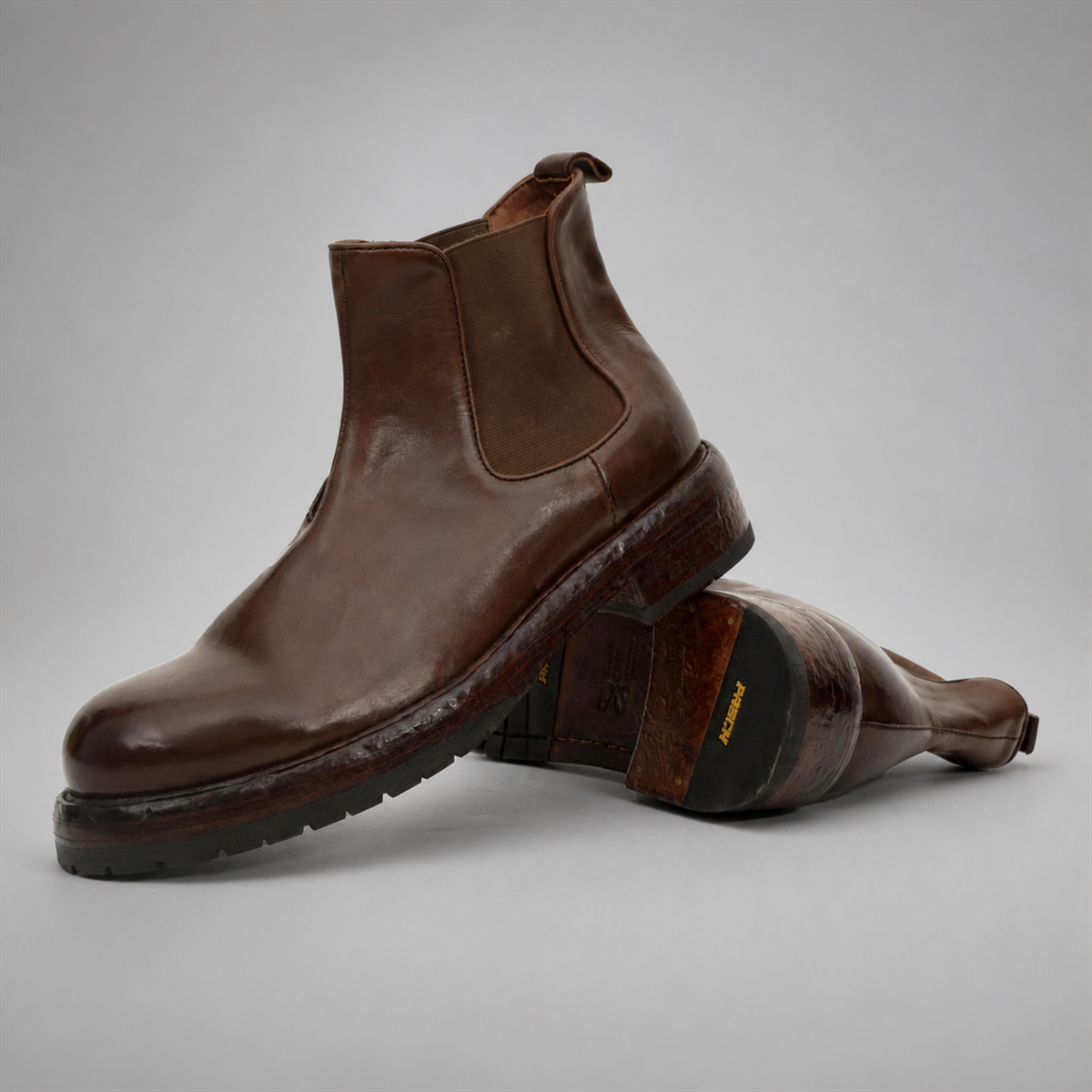 PASCH Camden Chelsea boot in coffee brown leather