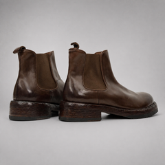 PASCH Camden Chelsea boot in coffee brown leather