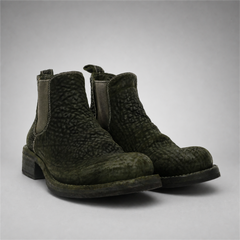 PASCH Briar Chelsea Boot in Cedar Green Shell Cordovan