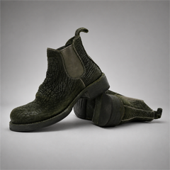 PASCH Briar Chelsea Boot in Cedar Green Shell Cordovan