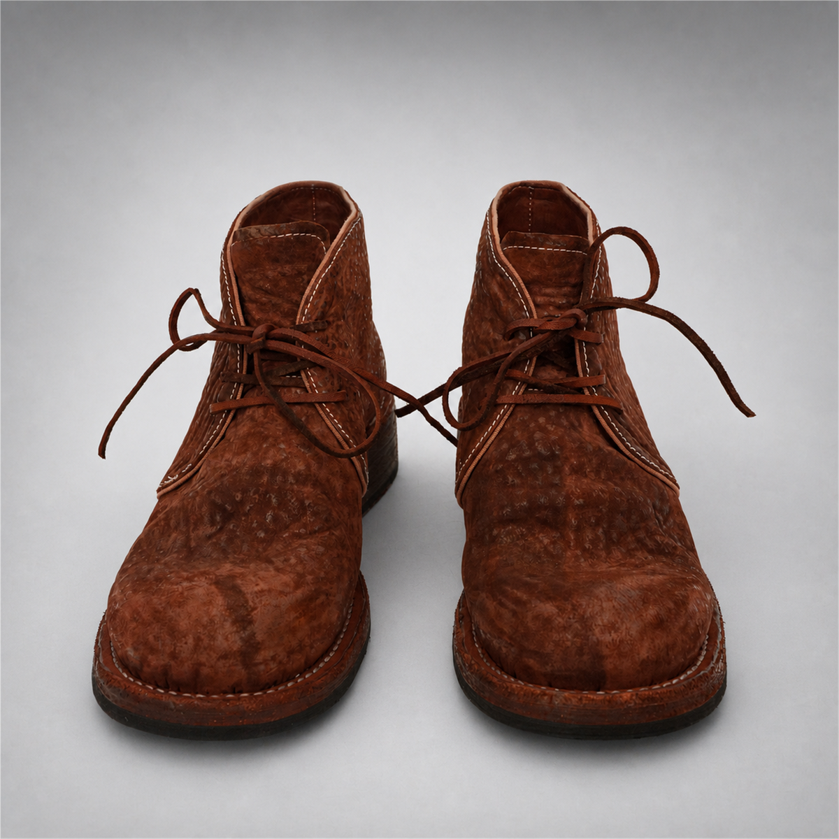 PASCH Holden Chukka Boot in Deep Red Shell Cordovan