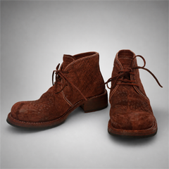 PASCH Holden Chukka Boot in Deep Red Shell Cordovan