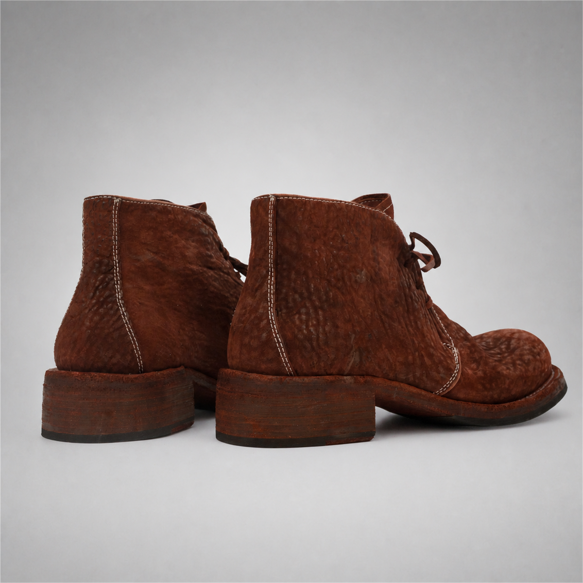 PASCH Holden Chukka Boot in Deep Red Shell Cordovan