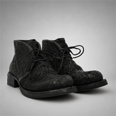 PASCH Holden Chukka Boot in Black Shell Cordovan