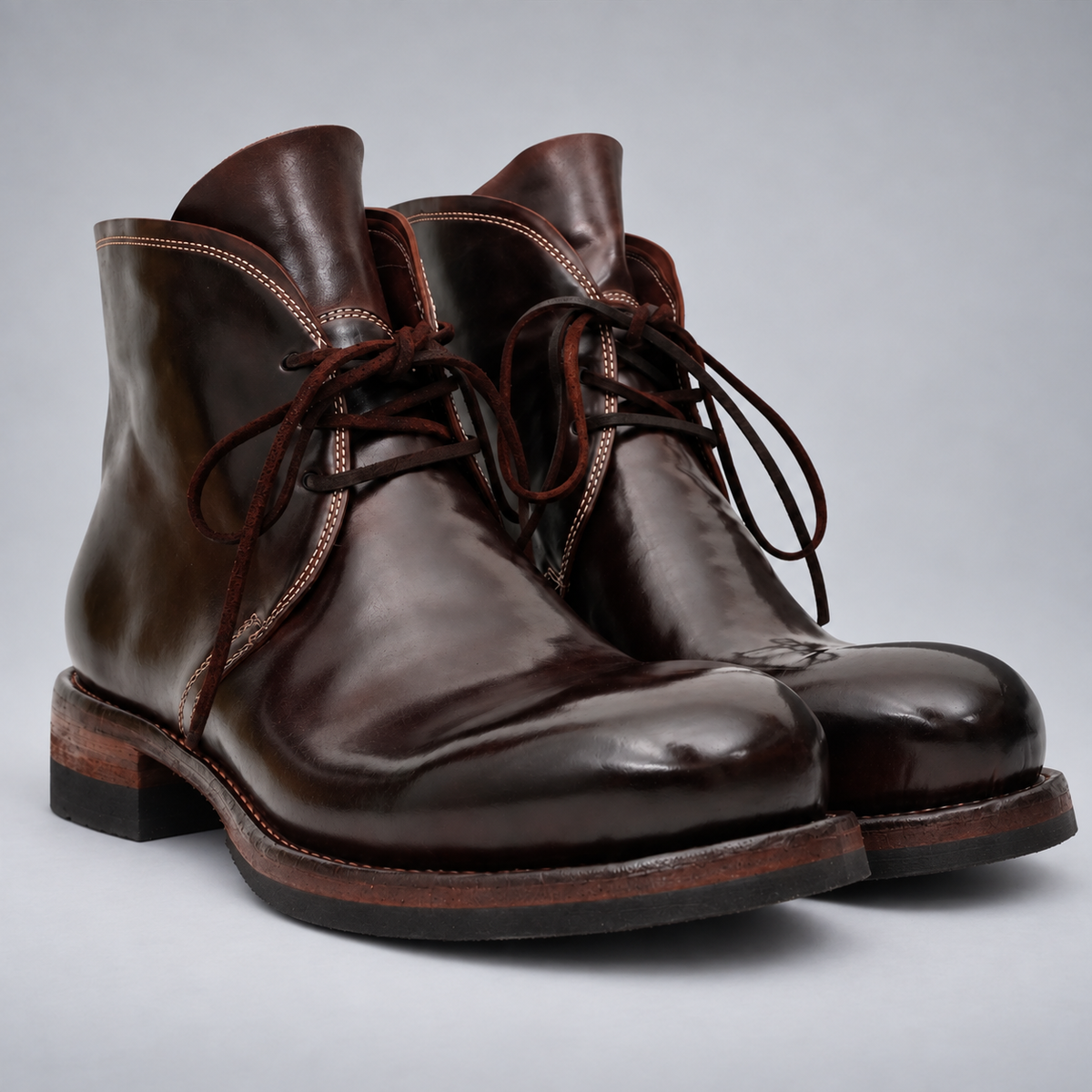 PASCH footwear after washing and dyeing