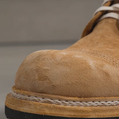 Hawthorne Cap-Toe Service Boot - Caramel Brown